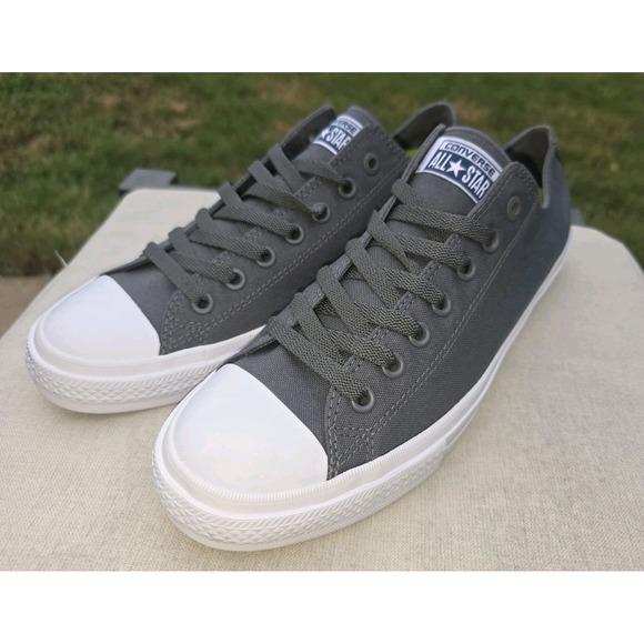Converse All Star II Low Grey/White  150153C - Picture 1 of 10